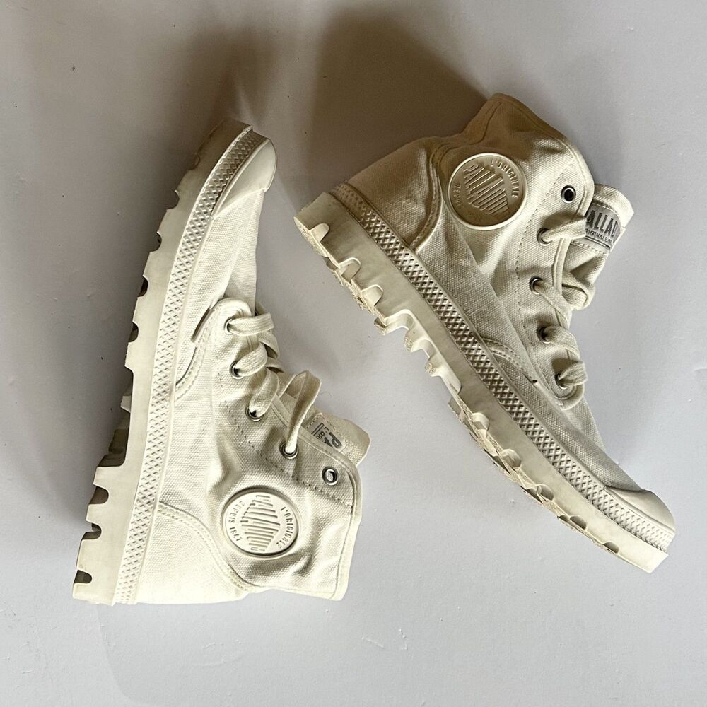 Palladium Pampa Hi Chunky Canvas Boots,  Hightops, sz 9 gorpcore streetwear